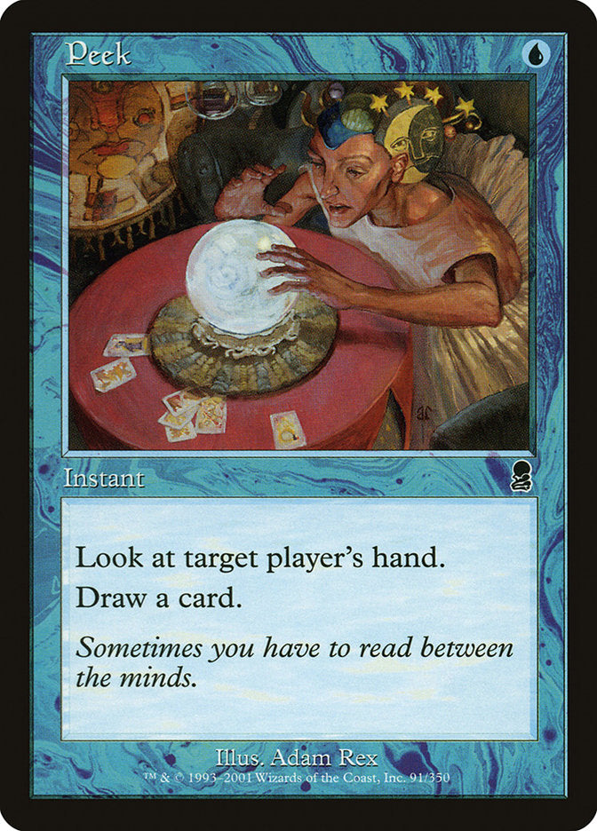 Peek [Odyssey] MTG Single Magic: The Gathering | Red Claw Gaming