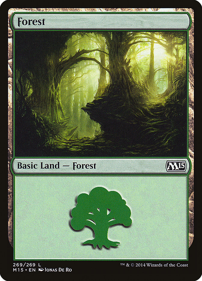 Forest (269) [Magic 2015] MTG Single Magic: The Gathering | Red Claw Gaming