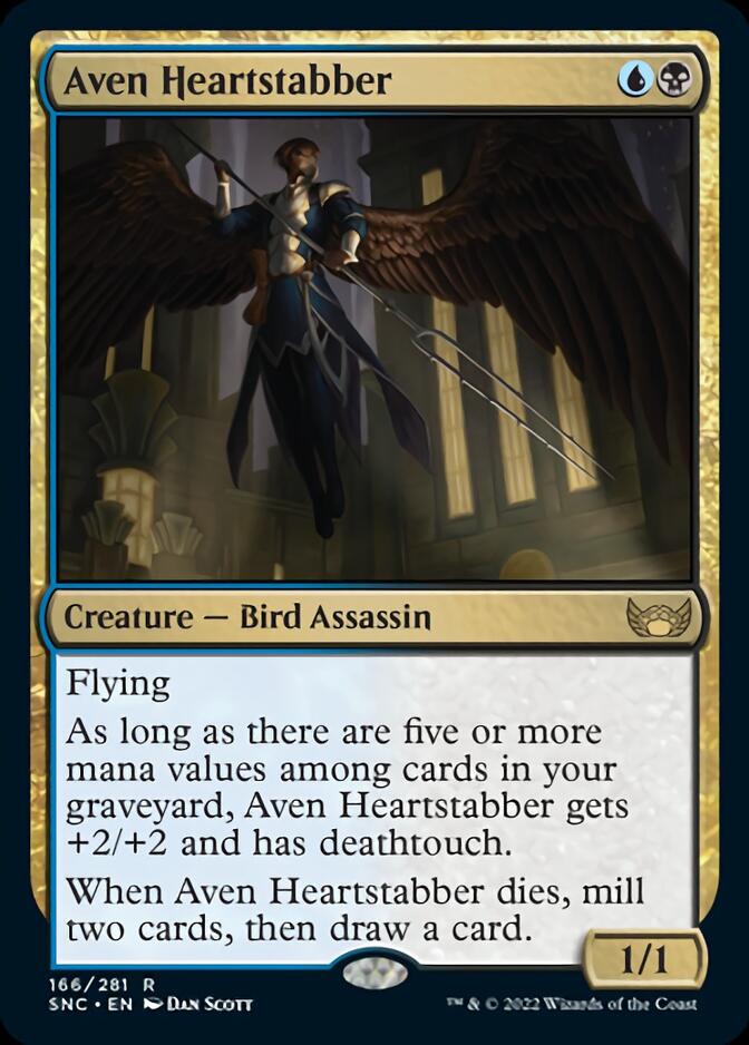 Aven Heartstabber [Streets of New Capenna] MTG Single Magic: The Gathering | Red Claw Gaming