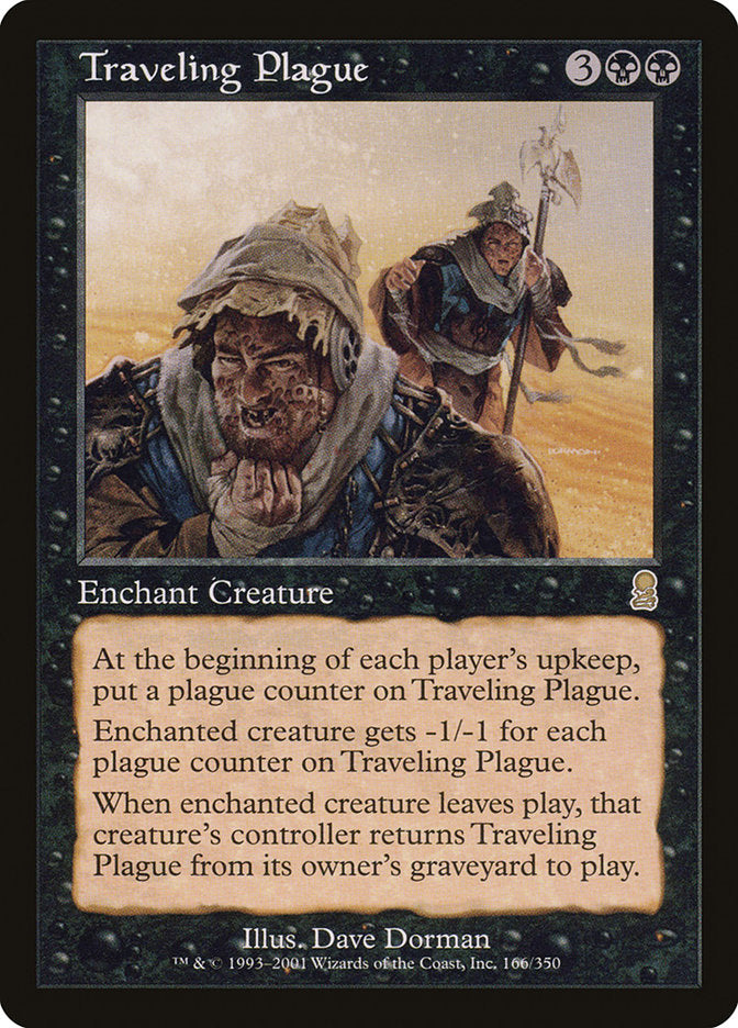 Traveling Plague [Odyssey] MTG Single Magic: The Gathering | Red Claw Gaming