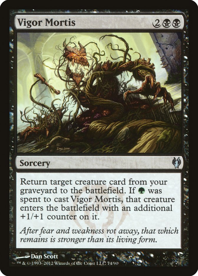 Vigor Mortis [Duel Decks: Izzet vs. Golgari] MTG Single Magic: The Gathering | Red Claw Gaming