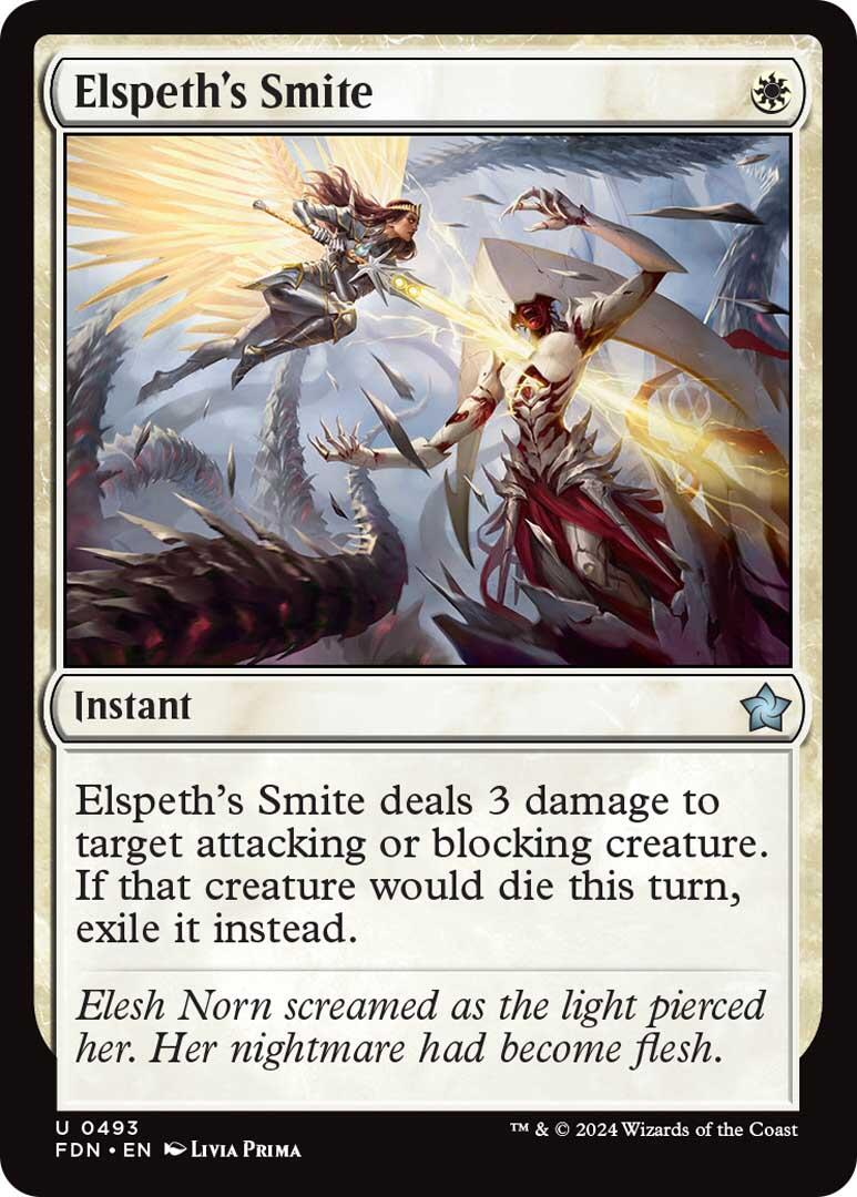Elspeth's Smite [Foundations] MTG Single Magic: The Gathering | Red Claw Gaming