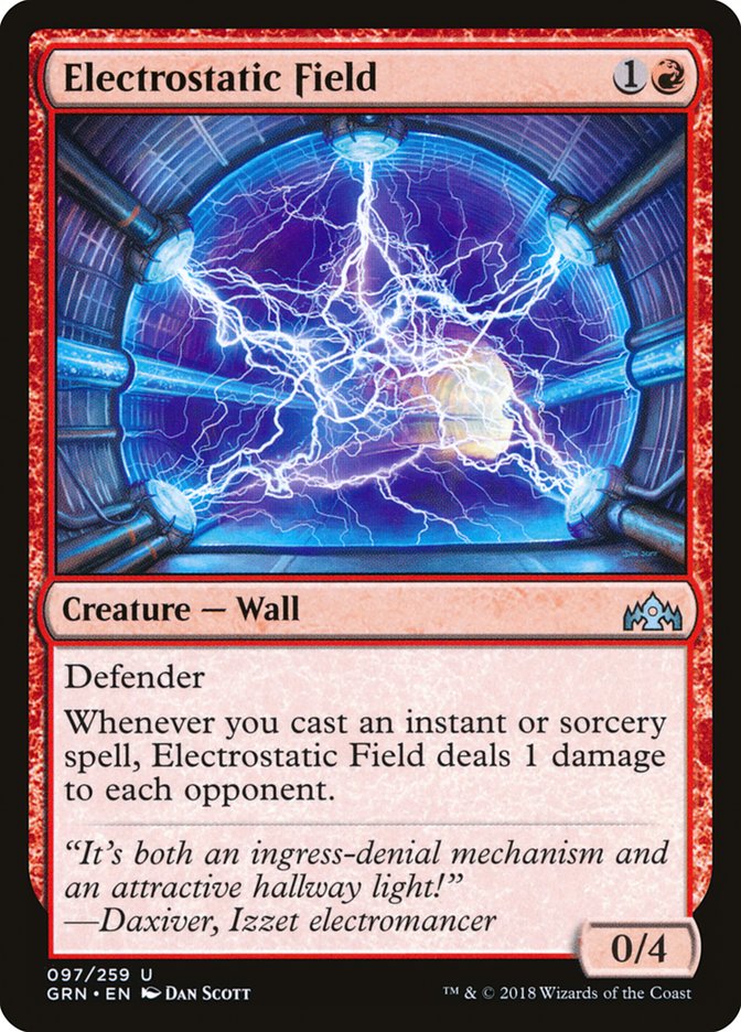 Electrostatic Field [Guilds of Ravnica] MTG Single Magic: The Gathering | Red Claw Gaming