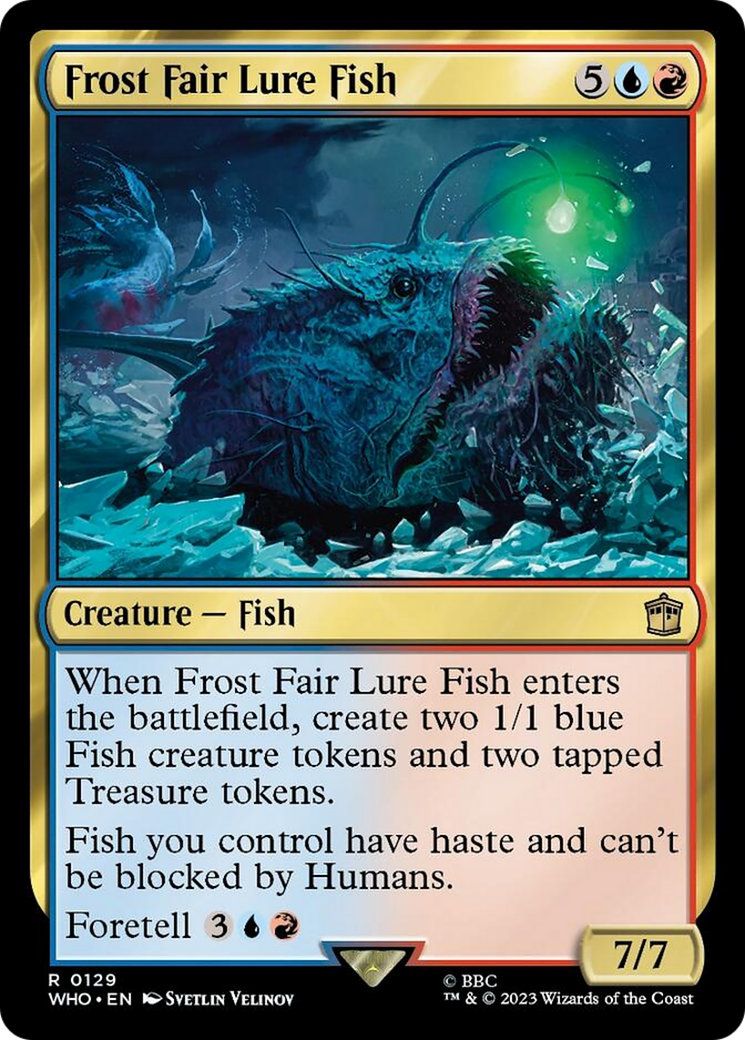 Frost Fair Lure Fish [Doctor Who] MTG Single Magic: The Gathering | Red Claw Gaming