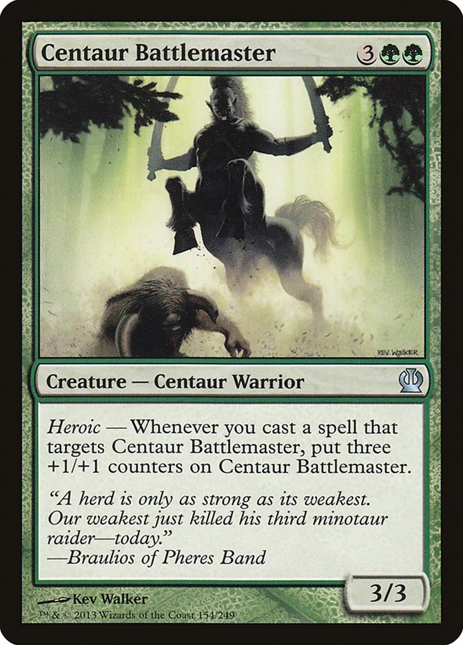 Centaur Battlemaster [Theros] MTG Single Magic: The Gathering | Red Claw Gaming