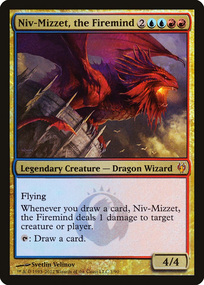 Niv-Mizzet, the Firemind [Duel Decks: Izzet vs. Golgari] MTG Single Magic: The Gathering | Red Claw Gaming