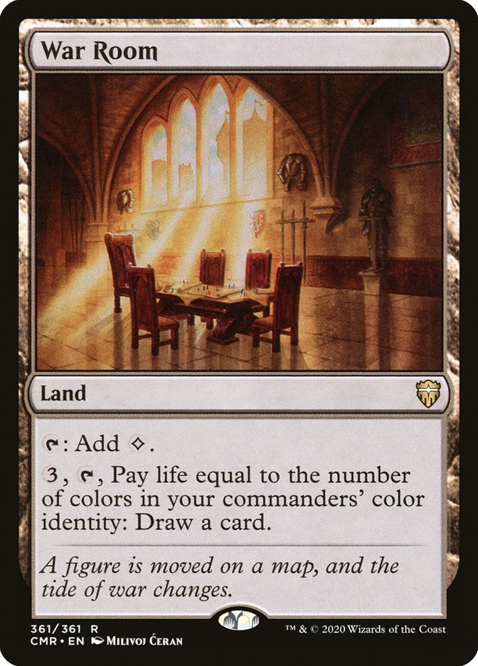 War Room [Commander Legends] MTG Single Magic: The Gathering | Red Claw Gaming