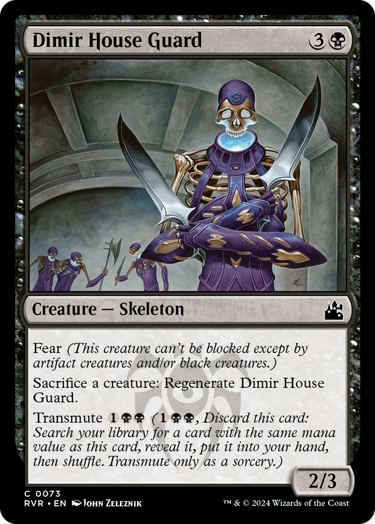 Dimir House Guard [Ravnica Remastered] MTG Single Magic: The Gathering | Red Claw Gaming