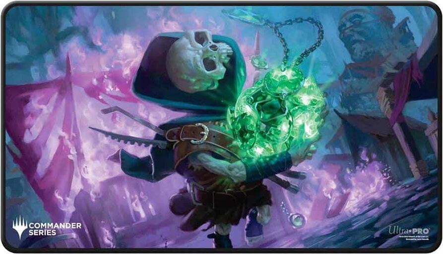Commander Series Black-Stitched Playmat for Magic: The Gathering - Tiny Bones Playmats Ultra Pro    | Red Claw Gaming