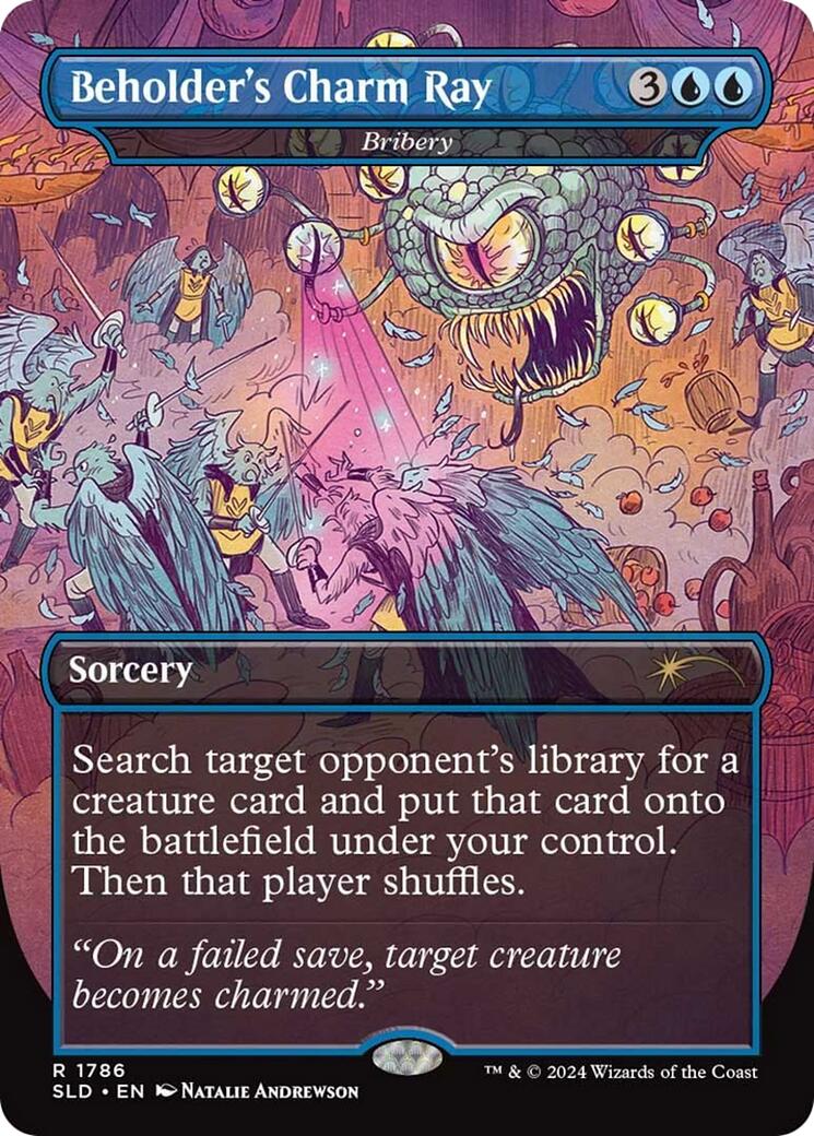 Beholder's Charm Ray - Bribery [Secret Lair Drop Series] MTG Single Magic: The Gathering | Red Claw Gaming