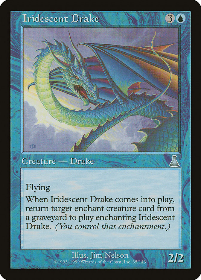 Iridescent Drake [Urza's Destiny] MTG Single Magic: The Gathering | Red Claw Gaming