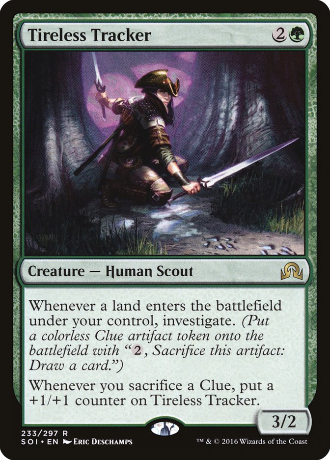 Tireless Tracker [Shadows over Innistrad] MTG Single Magic: The Gathering | Red Claw Gaming