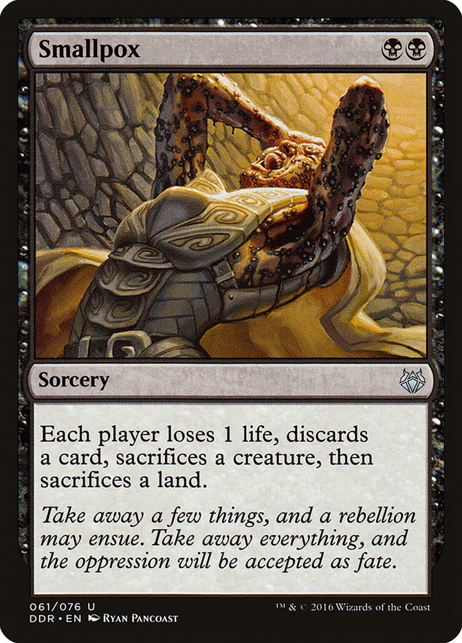 Smallpox [Duel Decks: Nissa vs. Ob Nixilis] MTG Single Magic: The Gathering | Red Claw Gaming