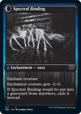 Binding Geist // Spectral Binding [Innistrad: Double Feature] MTG Single Magic: The Gathering | Red Claw Gaming
