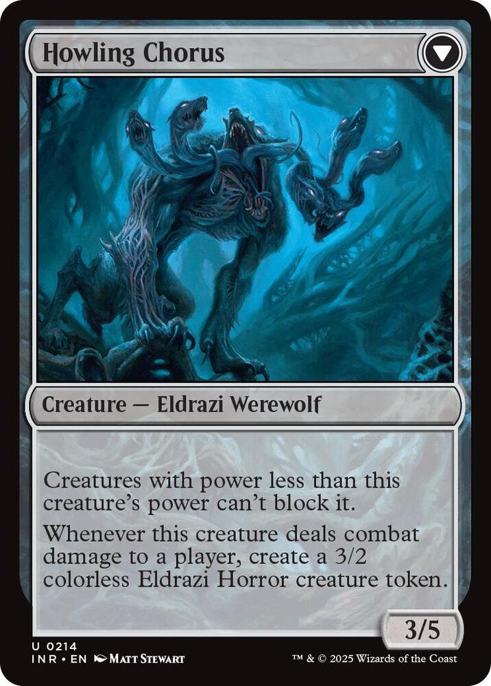 Shrill Howler // Howling Chorus [Innistrad Remastered] MTG Single Magic: The Gathering | Red Claw Gaming