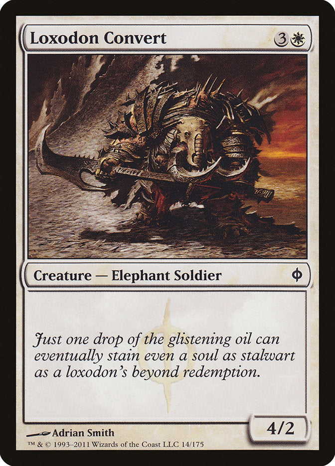 Loxodon Convert [New Phyrexia] MTG Single Magic: The Gathering | Red Claw Gaming