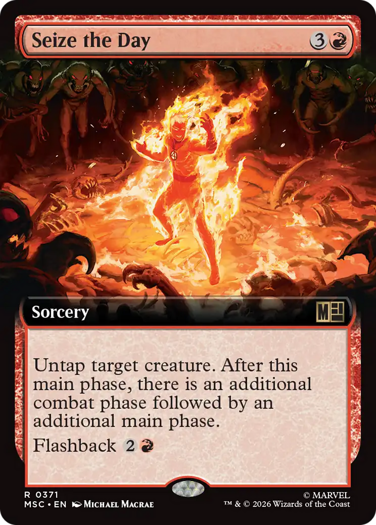 Seize the Day (Extended Art) [Marvel Super Heroes Commander] | Red Claw Gaming
