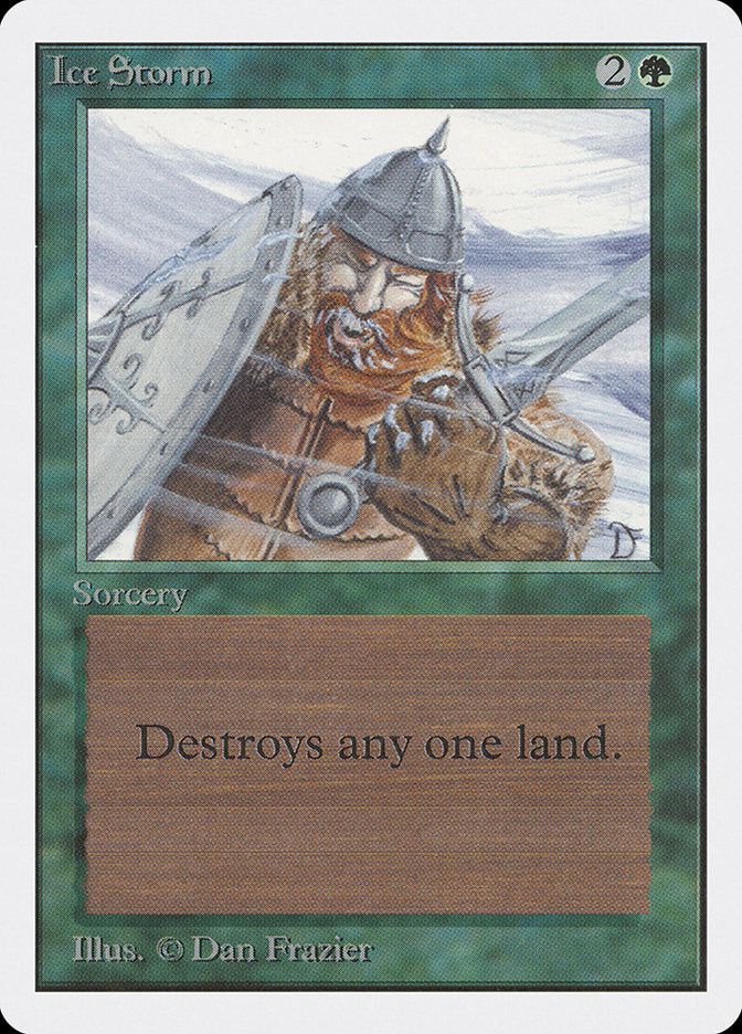 Ice Storm [Unlimited Edition] MTG Single Magic: The Gathering | Red Claw Gaming
