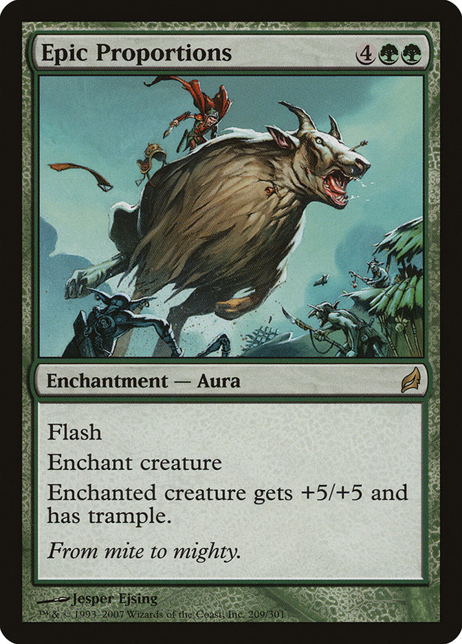Epic Proportions [Lorwyn] MTG Single Magic: The Gathering | Red Claw Gaming