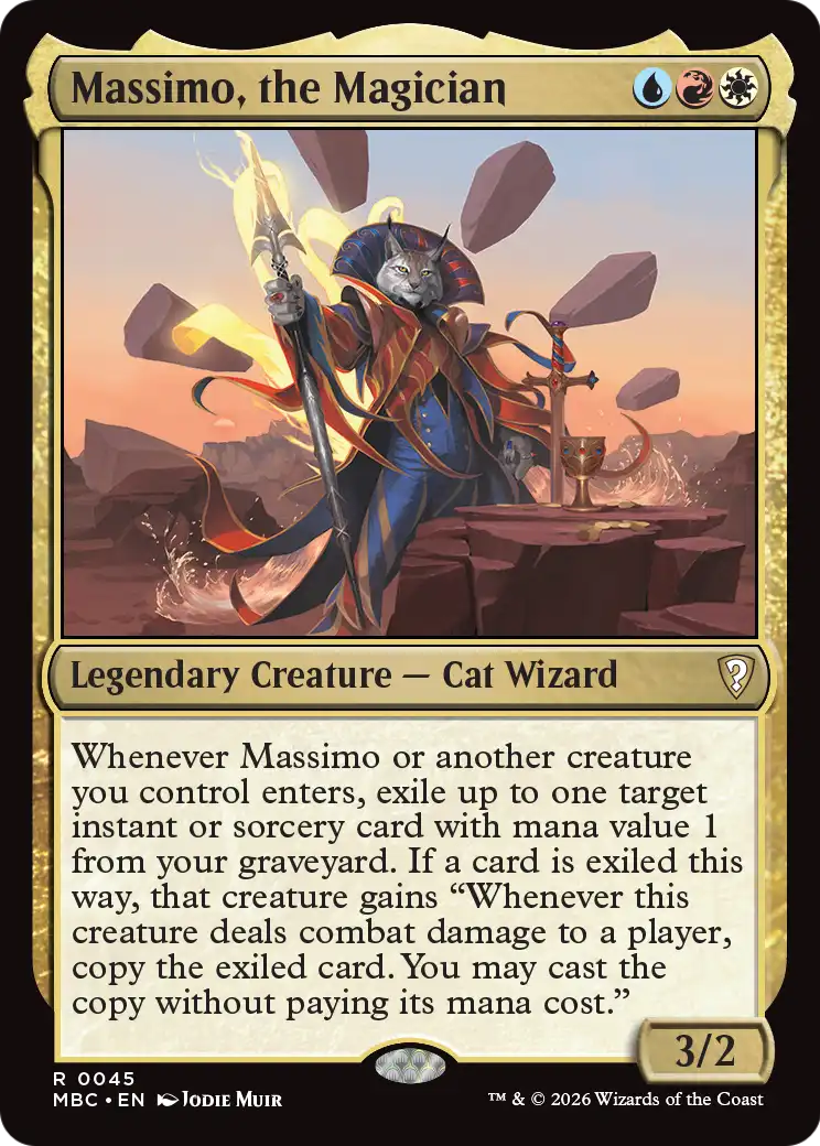 Massimo, the Magician [Mystery Booster: Commander Edition] | Red Claw Gaming