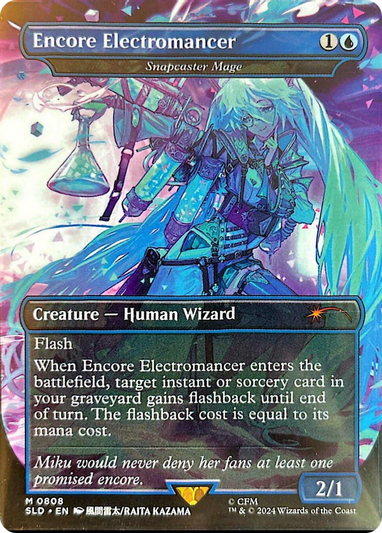 Encore Electromancer - Snapcaster Mage [Secret Lair Drop Series] MTG Single Magic: The Gathering | Red Claw Gaming