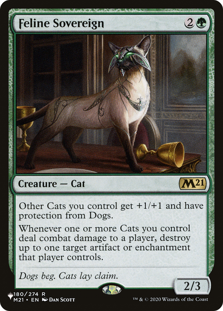 Feline Sovereign [The List] MTG Single Magic: The Gathering | Red Claw Gaming