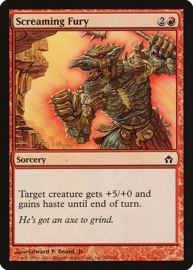 Screaming Fury [Fifth Dawn] MTG Single Magic: The Gathering | Red Claw Gaming