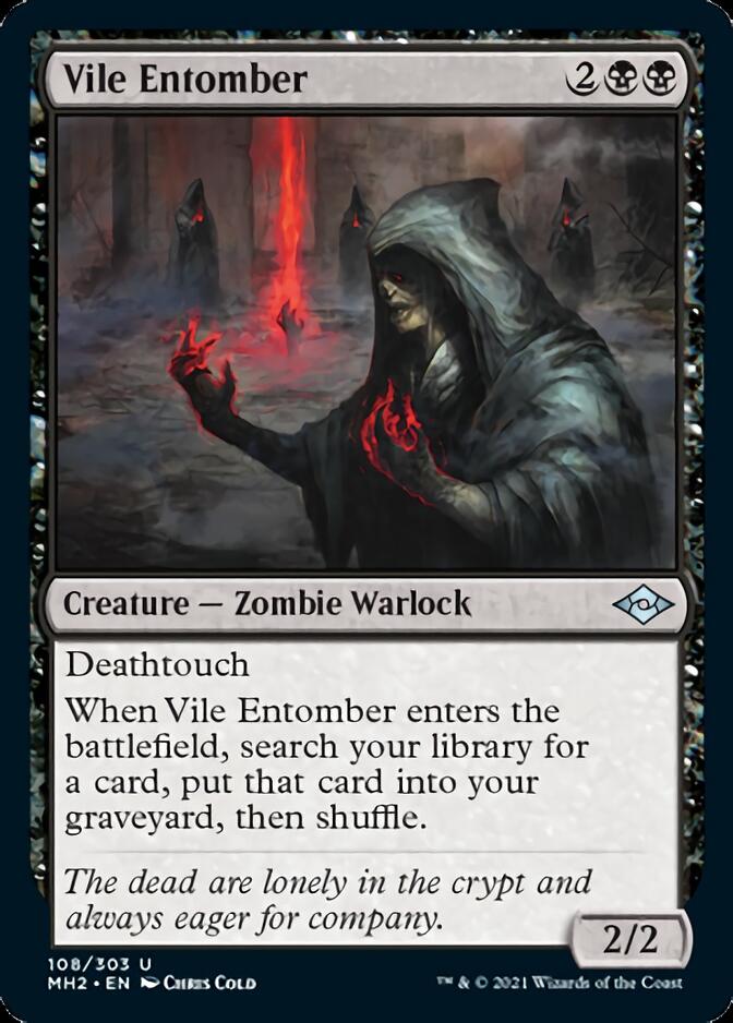 Vile Entomber [Modern Horizons 2] MTG Single Magic: The Gathering | Red Claw Gaming