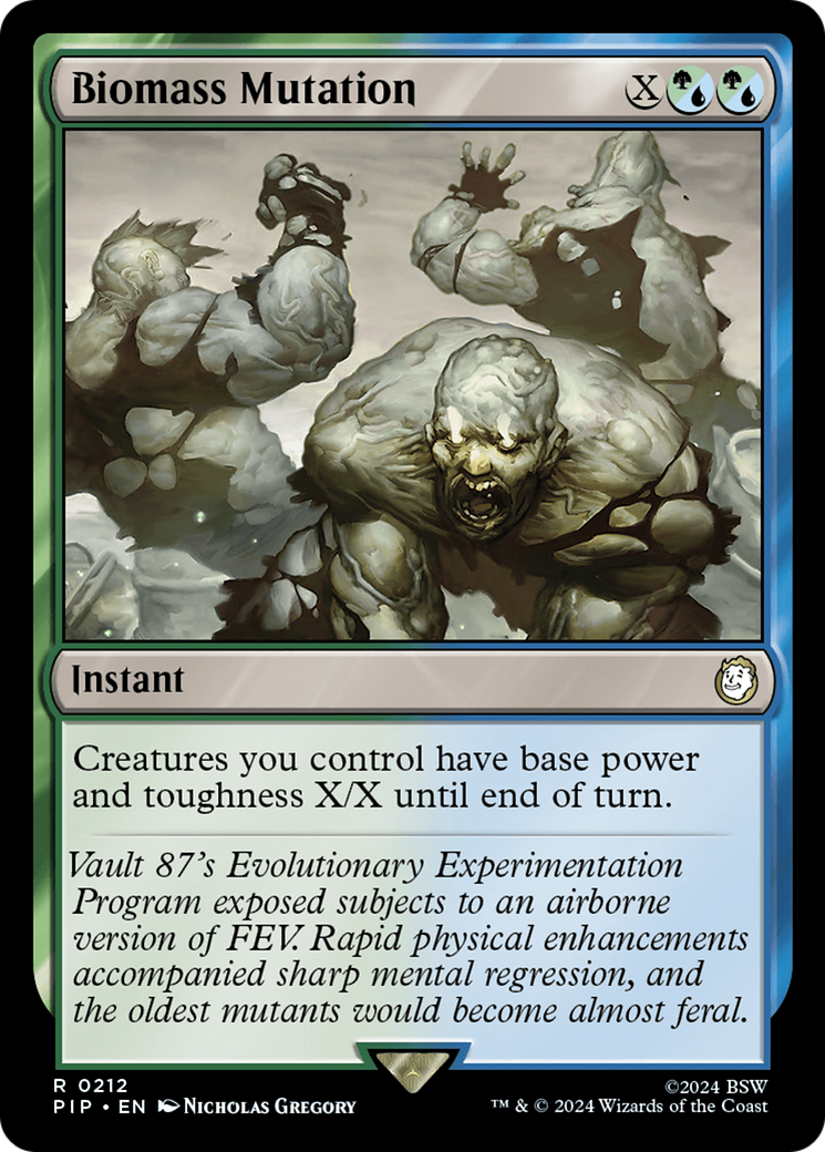 Biomass Mutation [Fallout] MTG Single Magic: The Gathering | Red Claw Gaming