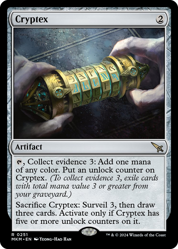 Cryptex [Murders at Karlov Manor] MTG Single Magic: The Gathering    | Red Claw Gaming