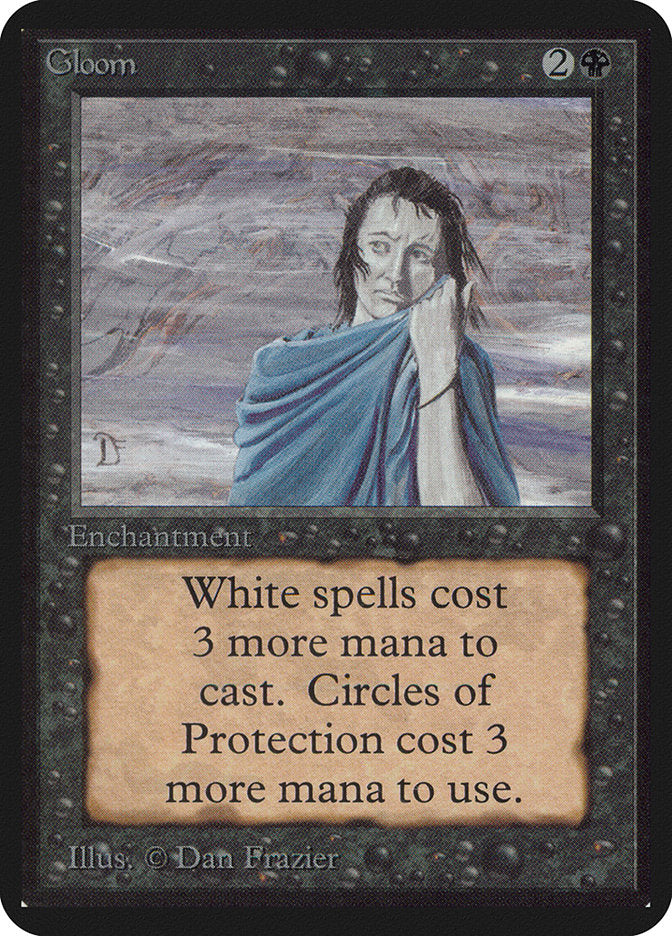 Gloom [Alpha Edition] MTG Single Magic: The Gathering | Red Claw Gaming