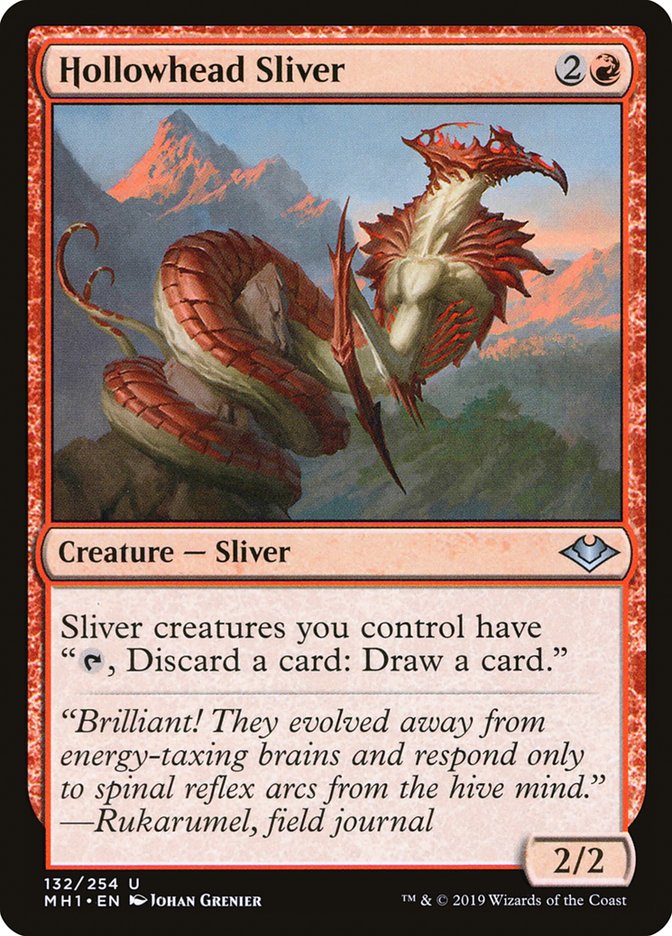 Hollowhead Sliver [Modern Horizons] MTG Single Magic: The Gathering    | Red Claw Gaming