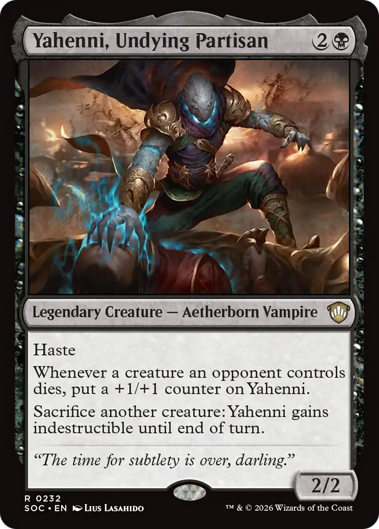 Yahenni, Undying Partisan [Secrets of Strixhaven Commander] MTG Single Magic: The Gathering | Red Claw Gaming