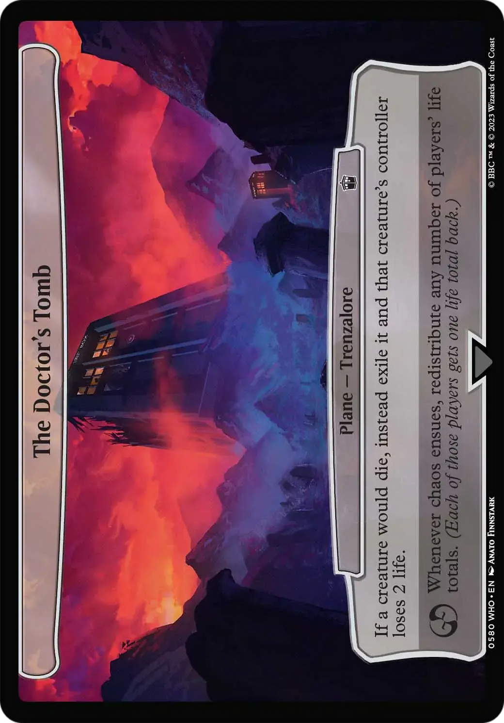 The Doctor's Tomb [Doctor Who] MTG Single Magic: The Gathering | Red Claw Gaming