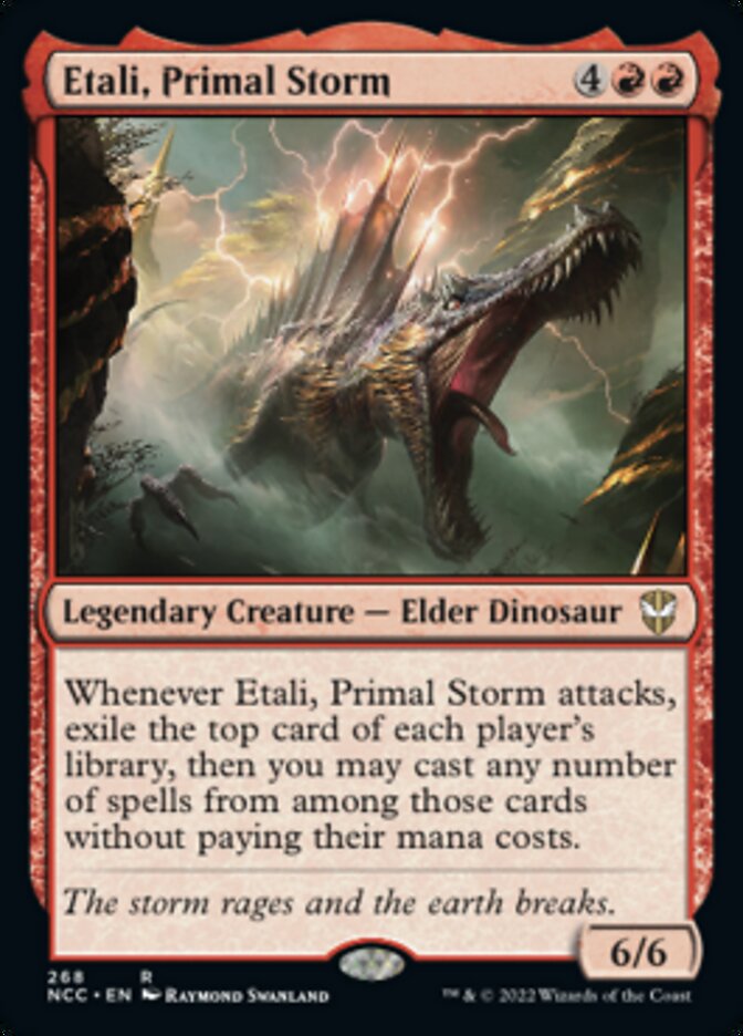 Etali, Primal Storm [Streets of New Capenna Commander] MTG Single Magic: The Gathering | Red Claw Gaming