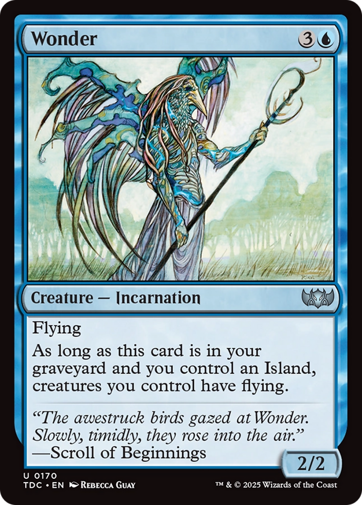 Wonder [Tarkir: Dragonstorm Commander] MTG Single Magic: The Gathering | Red Claw Gaming