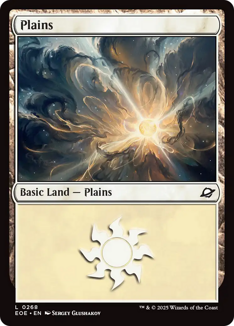Plains (0268) [Edge of Eternities] MTG Single Magic: The Gathering | Red Claw Gaming