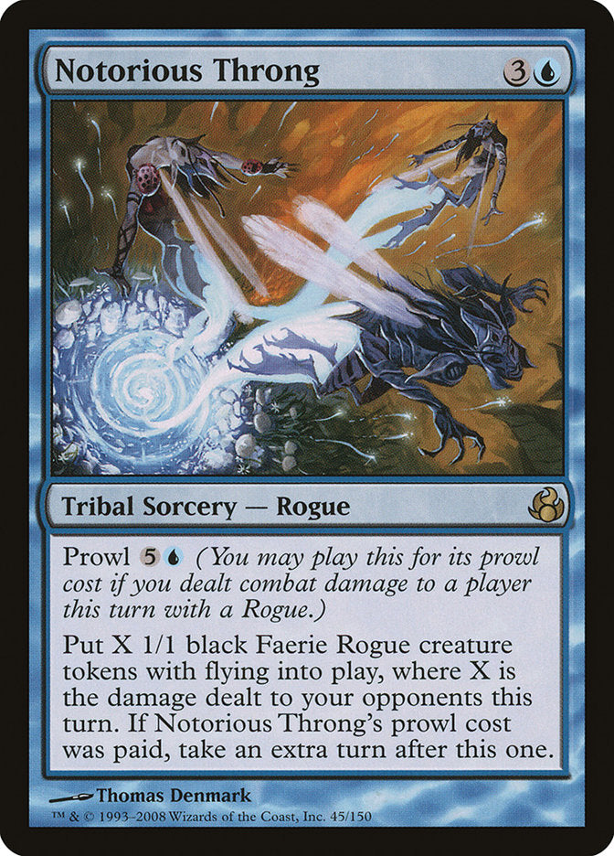 Notorious Throng [Morningtide] MTG Single Magic: The Gathering | Red Claw Gaming