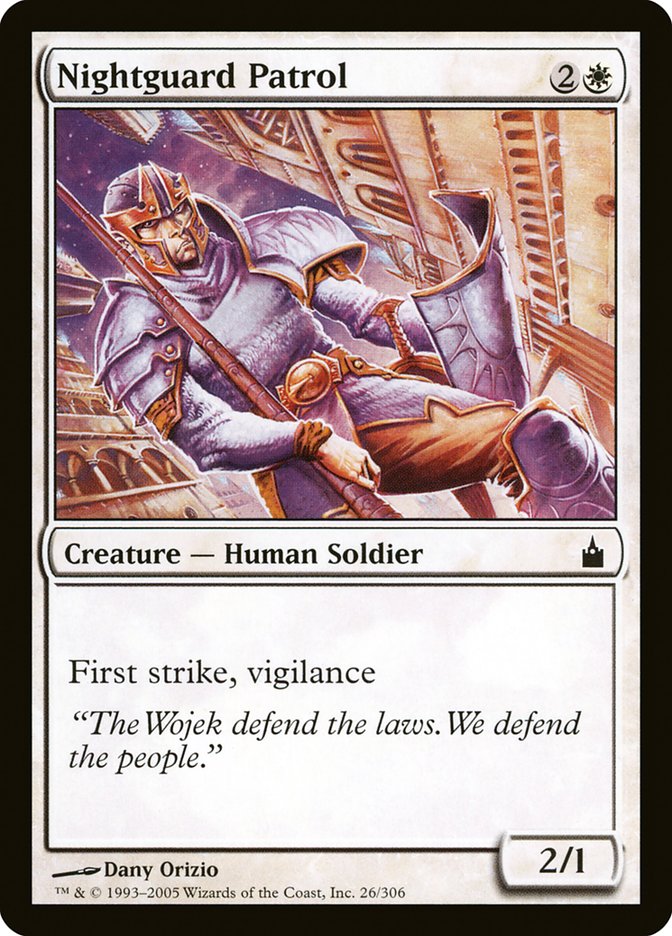 Nightguard Patrol [Ravnica: City of Guilds] MTG Single Magic: The Gathering | Red Claw Gaming