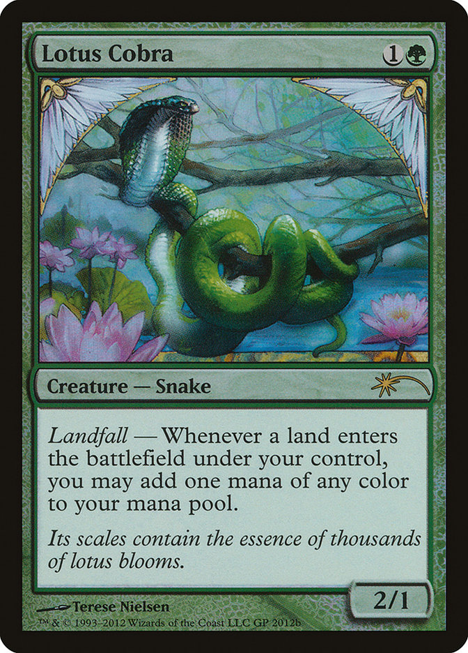 Lotus Cobra (Grand Prix) [Grand Prix Promos] MTG Single Magic: The Gathering | Red Claw Gaming