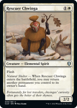 Rescuer Chwinga [Commander Legends: Battle for Baldur's Gate] MTG Single Magic: The Gathering | Red Claw Gaming