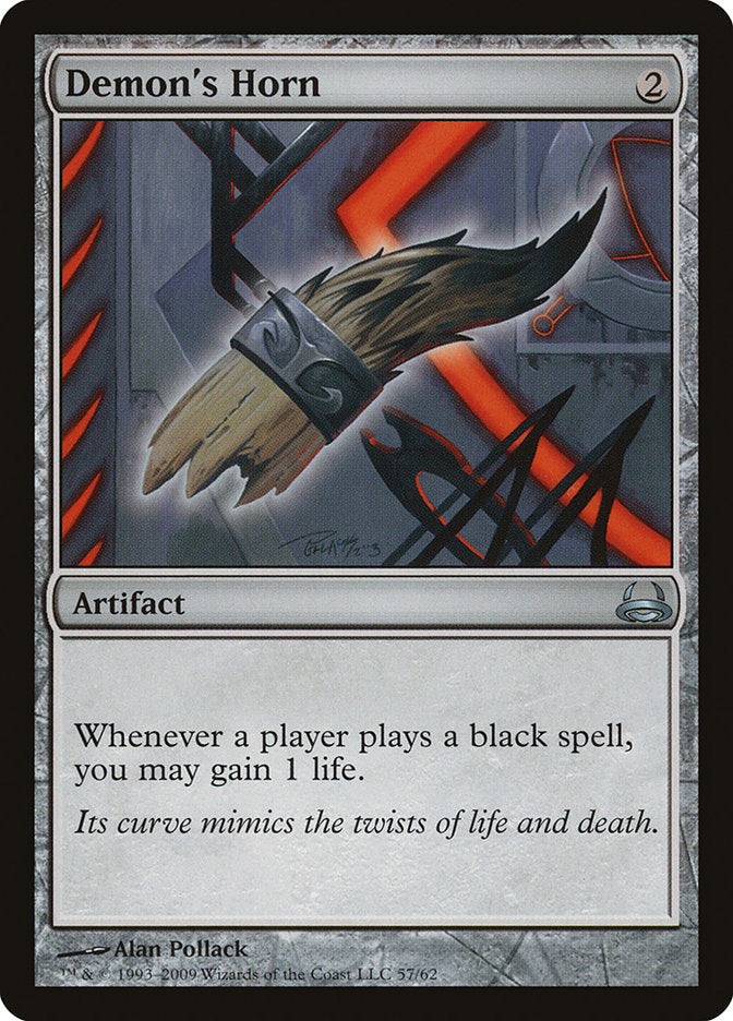 Demon's Horn [Duel Decks: Divine vs. Demonic] MTG Single Magic: The Gathering | Red Claw Gaming