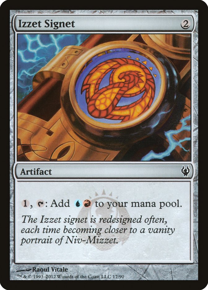 Izzet Signet [Duel Decks: Izzet vs. Golgari] MTG Single Magic: The Gathering | Red Claw Gaming