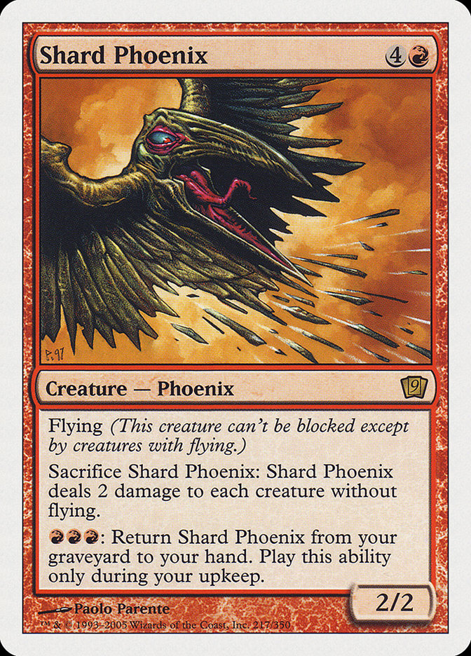 Shard Phoenix [Ninth Edition] MTG Single Magic: The Gathering | Red Claw Gaming