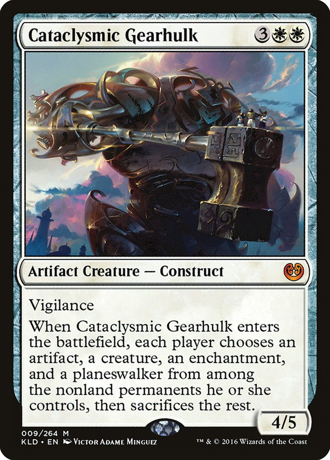 Cataclysmic Gearhulk [Kaladesh] MTG Single Magic: The Gathering | Red Claw Gaming