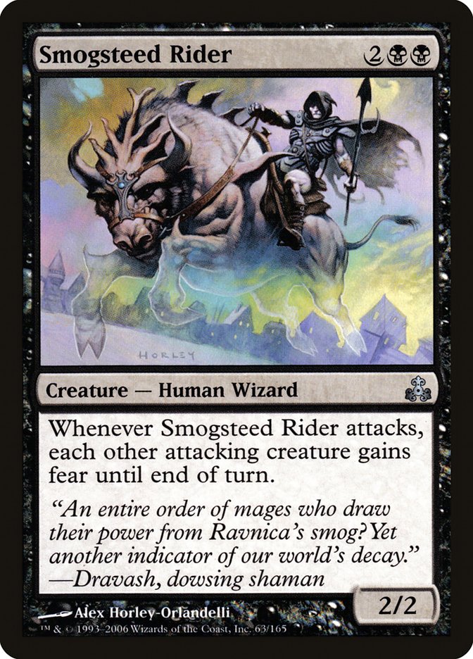 Smogsteed Rider [Guildpact] MTG Single Magic: The Gathering | Red Claw Gaming