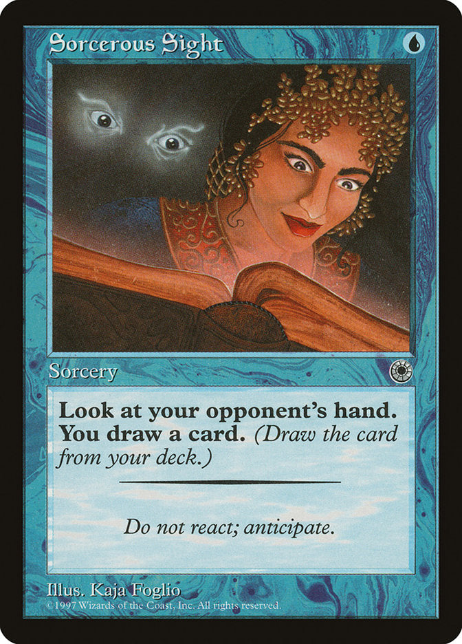 Sorcerous Sight [Portal] MTG Single Magic: The Gathering | Red Claw Gaming