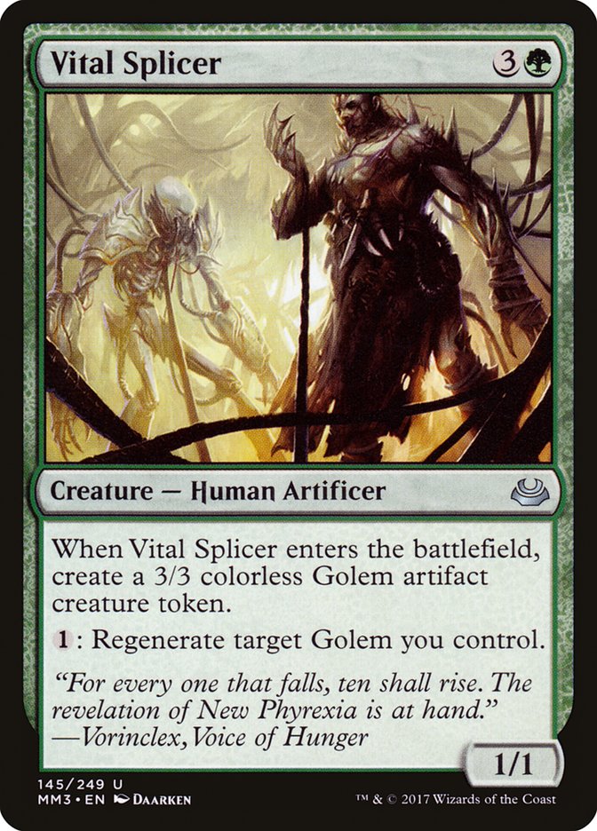 Vital Splicer [Modern Masters 2017] MTG Single Magic: The Gathering | Red Claw Gaming