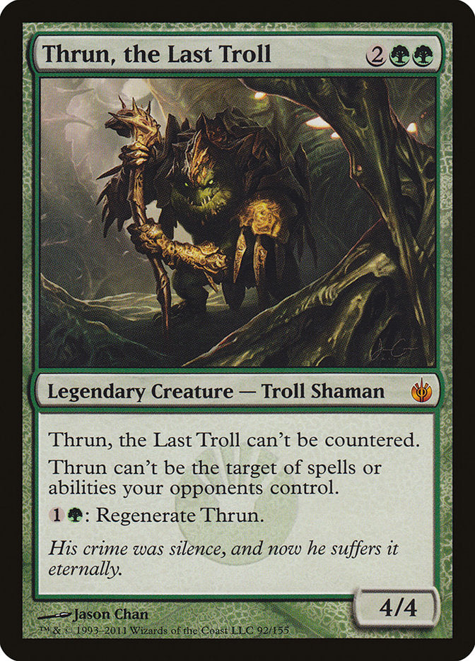 Thrun, the Last Troll [Mirrodin Besieged] MTG Single Magic: The Gathering | Red Claw Gaming