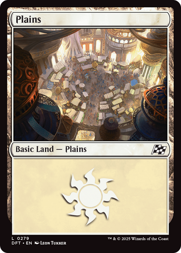 Plains (0279) [Aetherdrift] MTG Single Magic: The Gathering | Red Claw Gaming